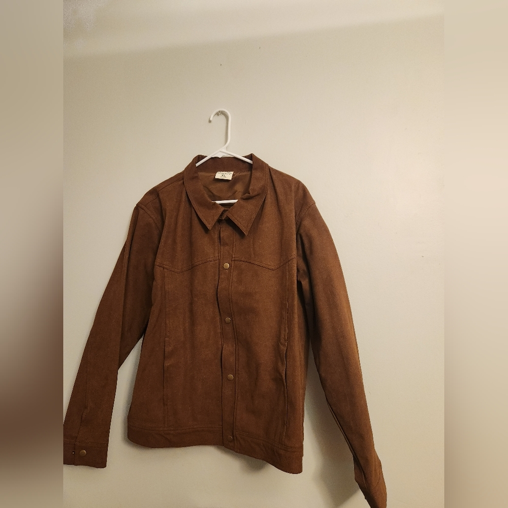 Landers Supply Suede Jacket, Size XL